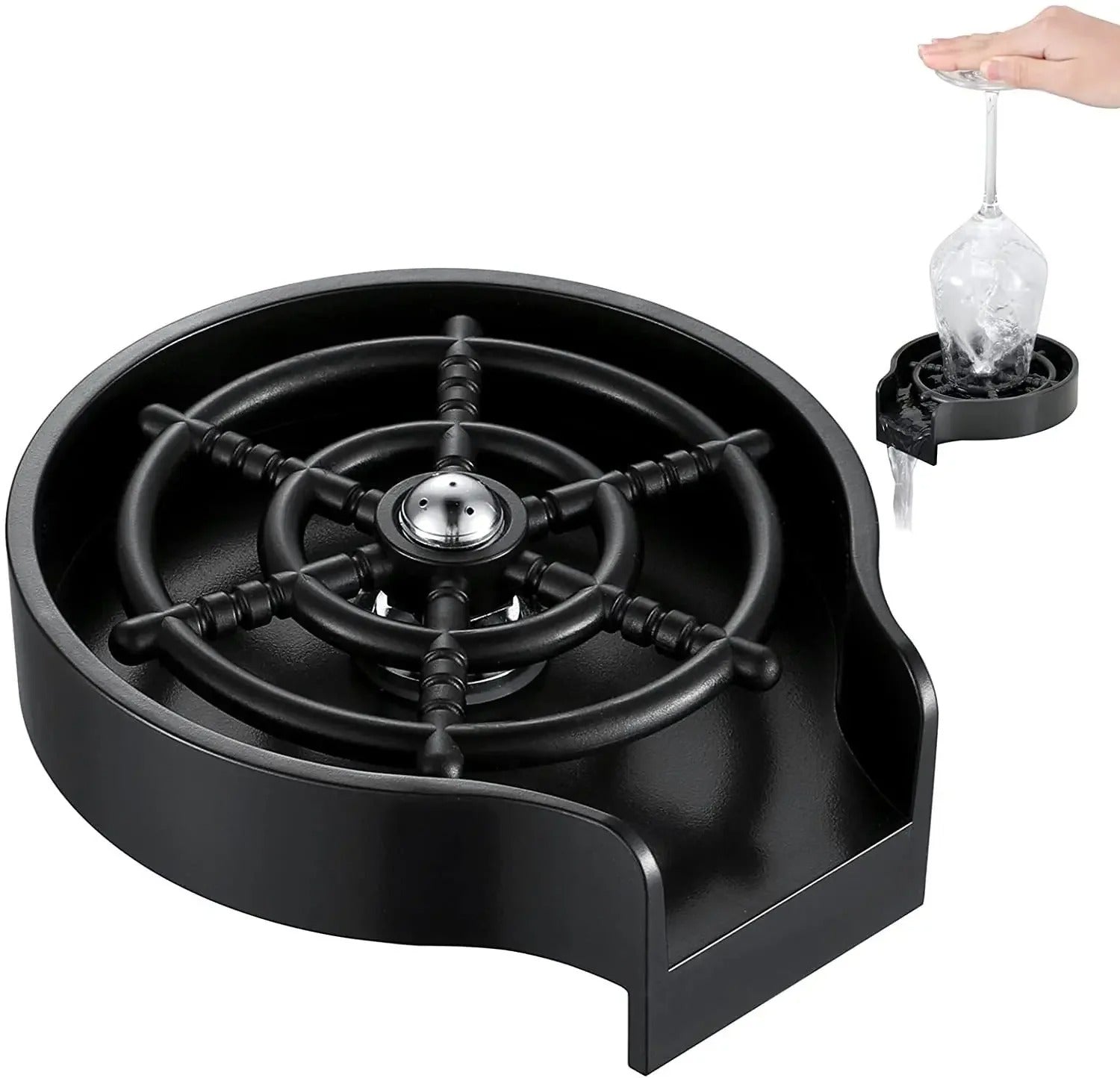 Kitchen Sink Glass Rinser