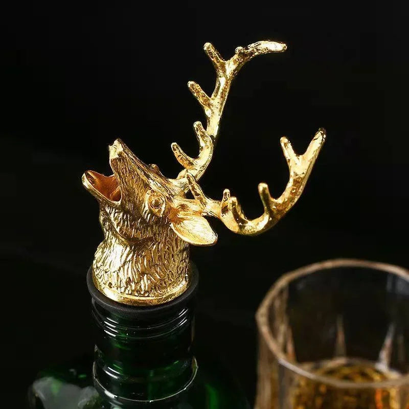 Deer Head Wine Pourer