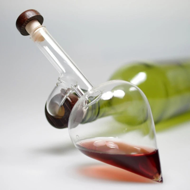 Peach-Shaped Wine Aerator Spout