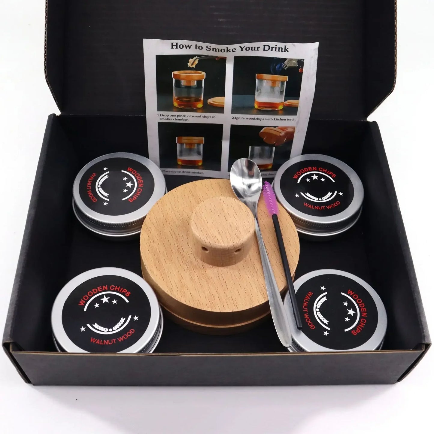 Whiskey Cocktail Smoker Kit