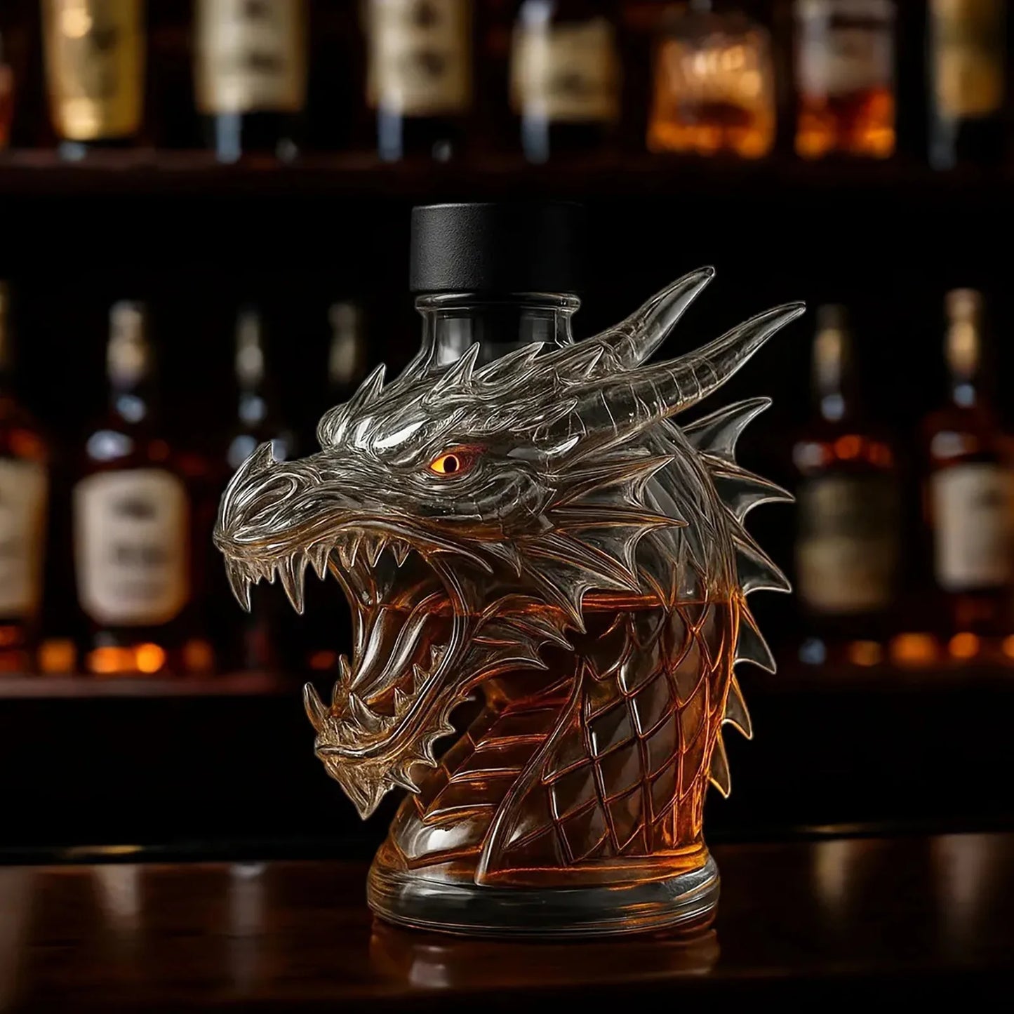 Animal Whiskey Decanter Set