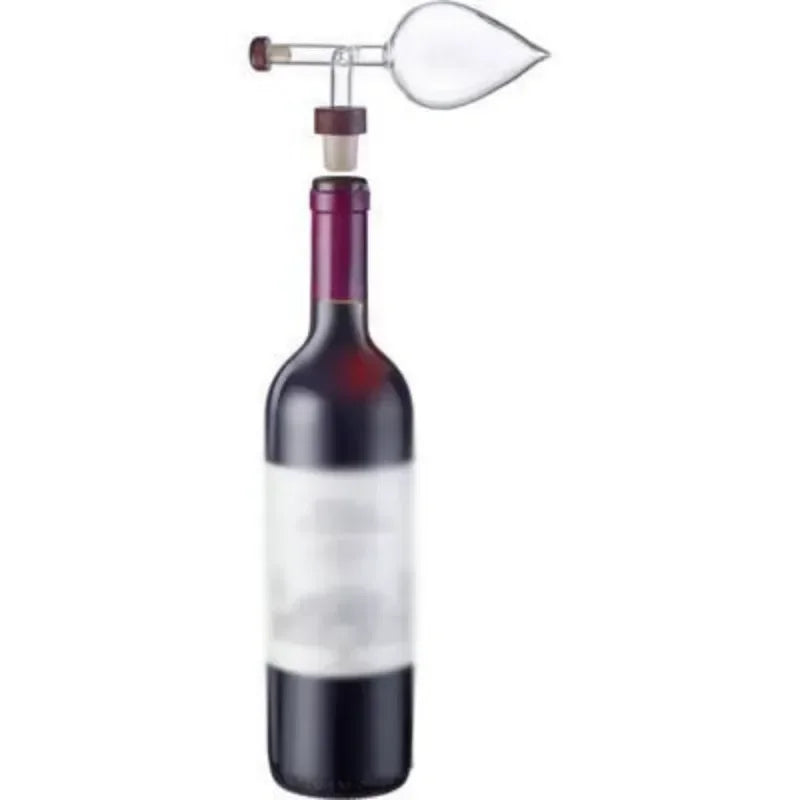 Peach-Shaped Wine Aerator Spout