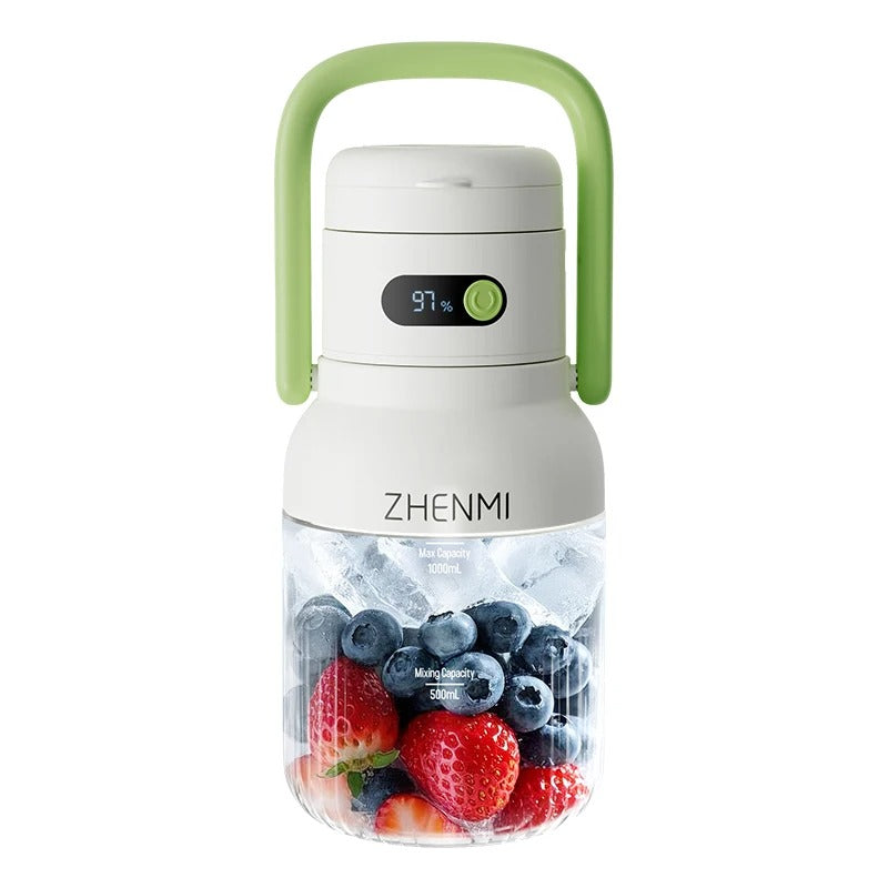 Portable Juicer – USB-C Rechargeable, 33oz Easy-Clean Blender