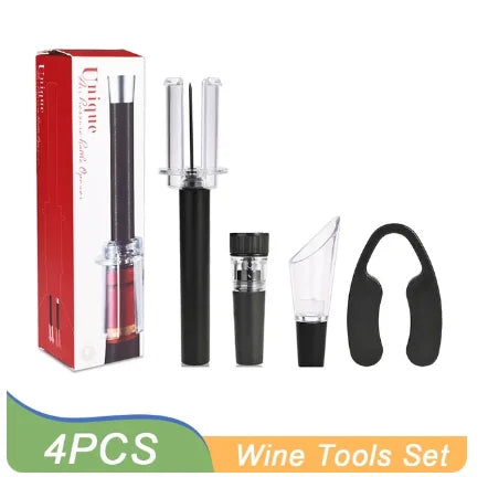 4PCS Essential Wine Tool Set