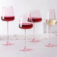 Flamingo Crystal Wine Goblets