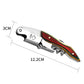 Engraved Wooden Corkscrew Opener