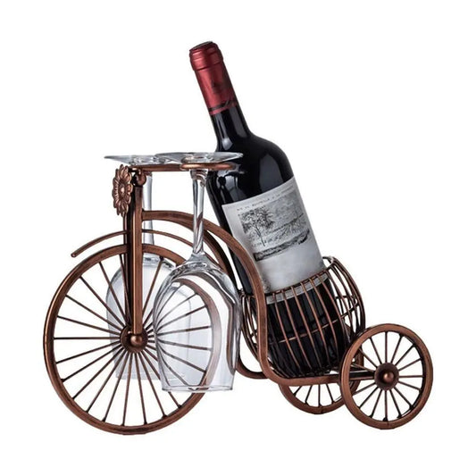 Retro Carriage Wine Rack Holder