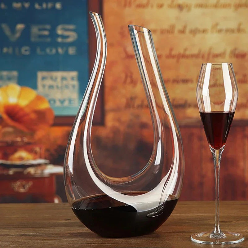 Handmade Crystal Wine Decanter