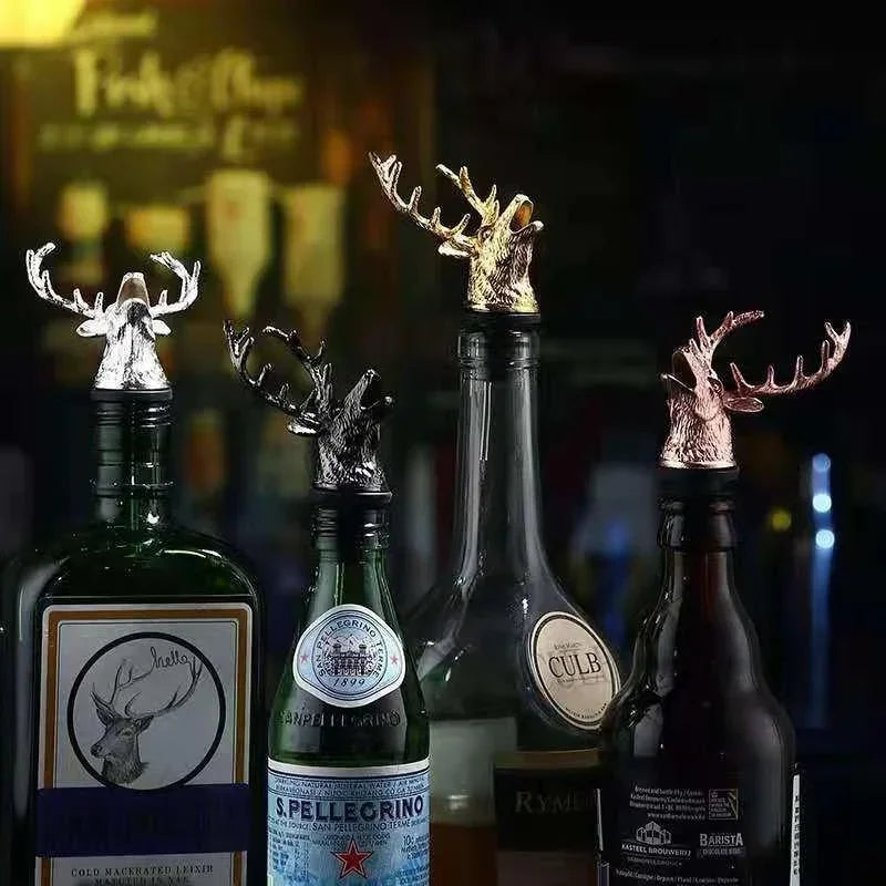 Deer Head Wine Pourer