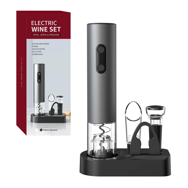 Electric Wine Opener Set